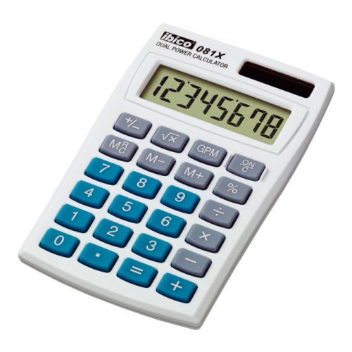 Calculadora de bolsillo IBICO 081X