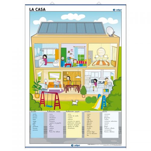 La Casa / El Barrio 70 x 100 cm