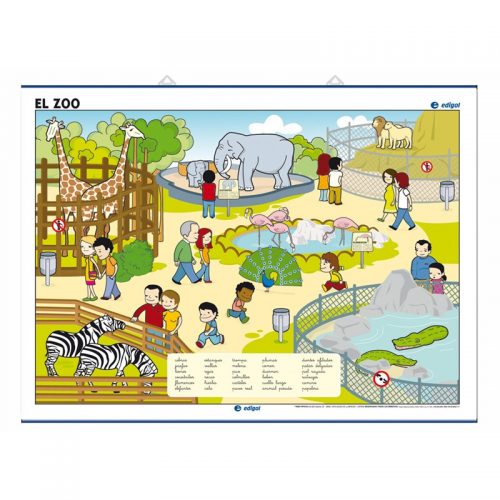 El Zoo / La Granja 100 x 70 cm