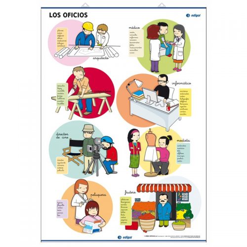 Los Oficios / El Transporte 70 x 100 cm