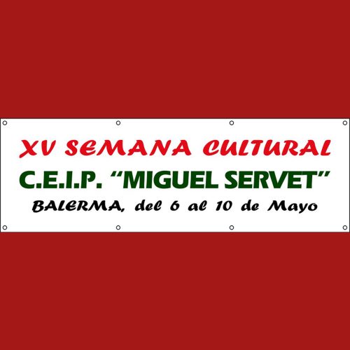 Loneta CEIP Miguel Servet