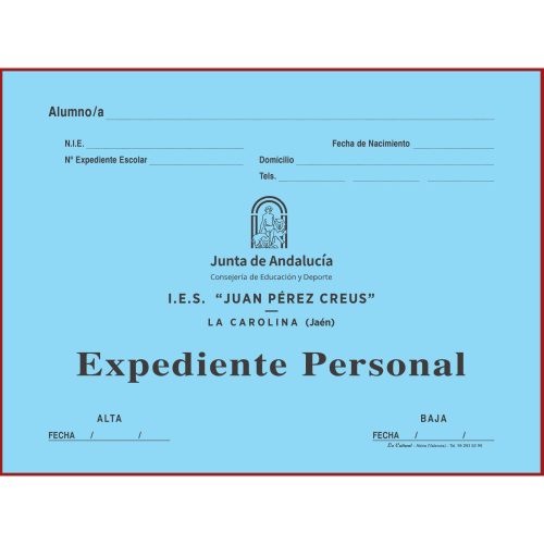 Carpeta de Expediente de ANDALUCÍA