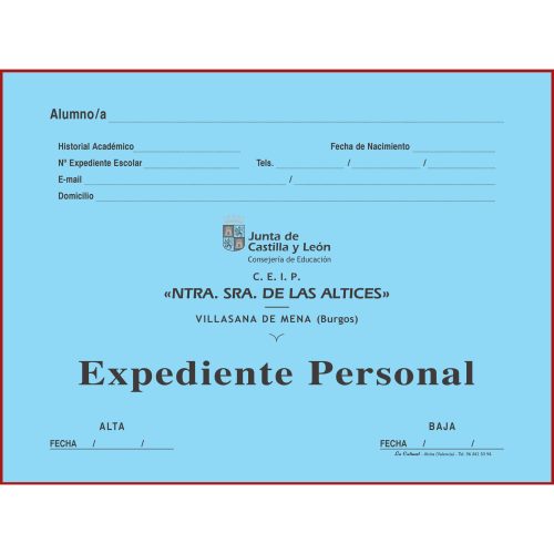 Carpeta de Expediente de CASTILLA y LEÓN